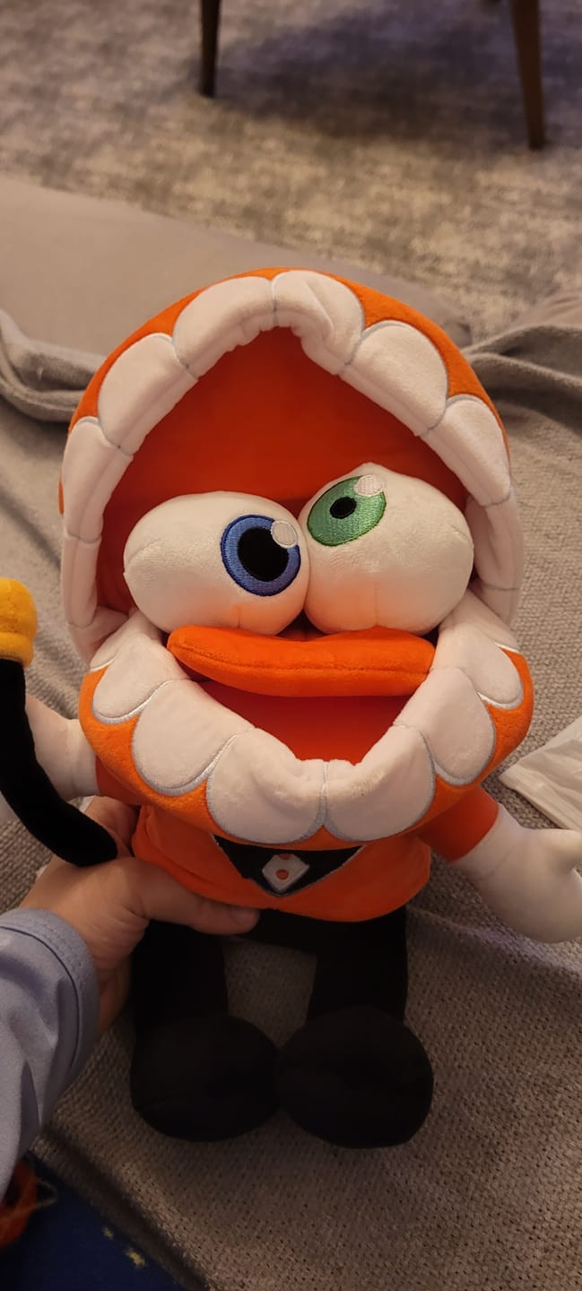Customer photo review of Caine Plush