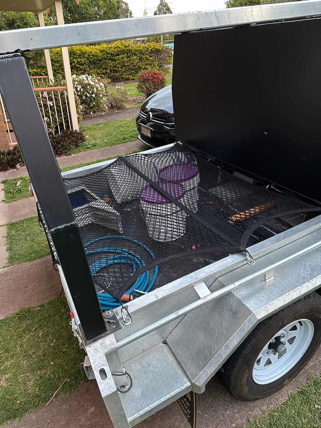 Customer photo review of Kanga Kargo™ Elastic Cargo Net