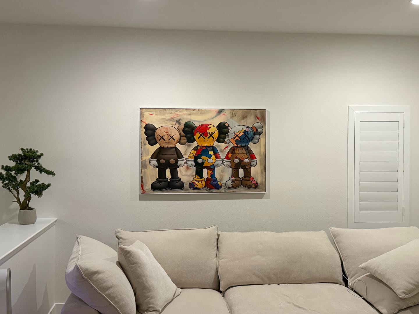 Customer photo review of Abstract Graffiti Art #GA080