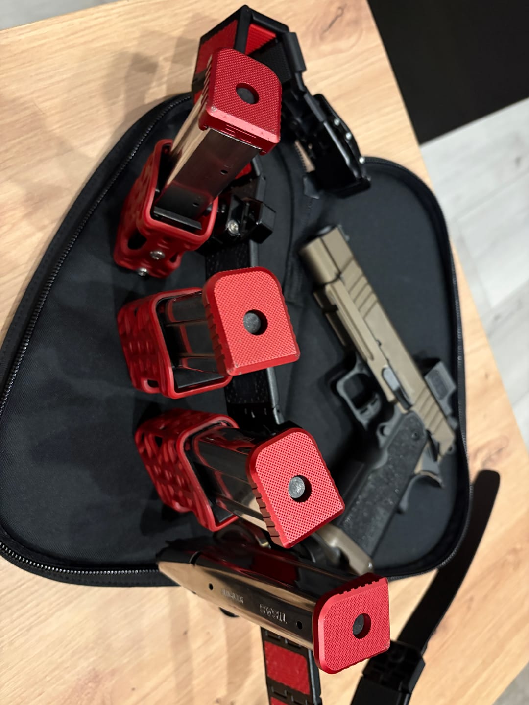 Customer photo review of 2011 Aluminium Double Stack Magazine Base Pad