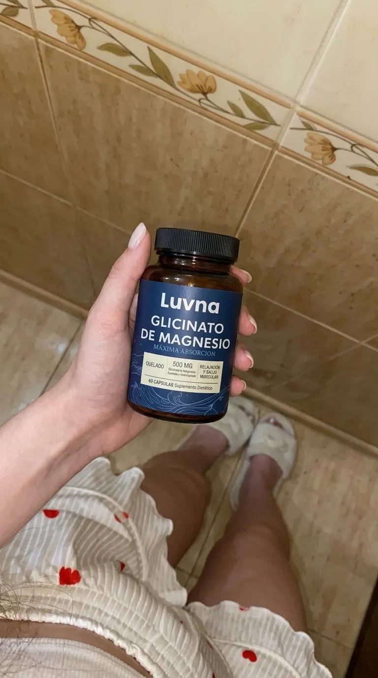 Customer photo review of Luvna™ Modo Avión | Glicinato de Magnesio