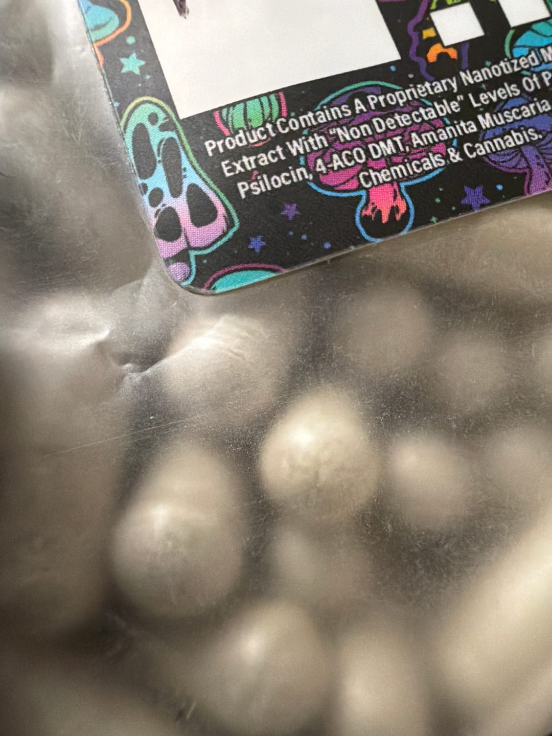 Customer photo review of Non Detect Mushroom Capsules
