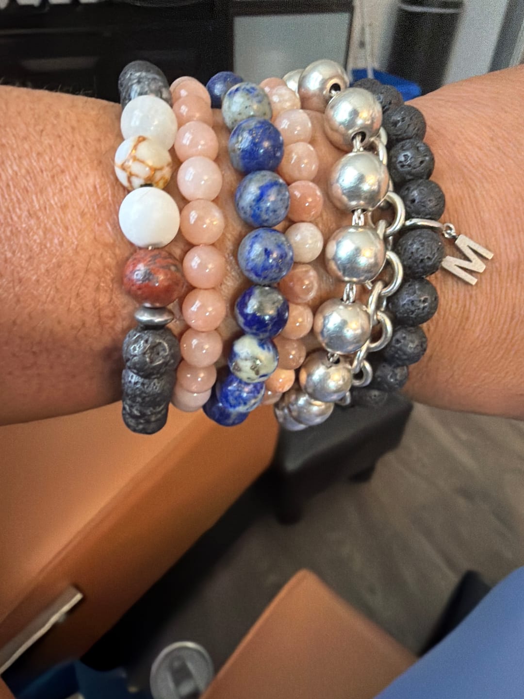 Customer photo review of DROP #10: FOCUS ON THE GOOD - BRACELET
