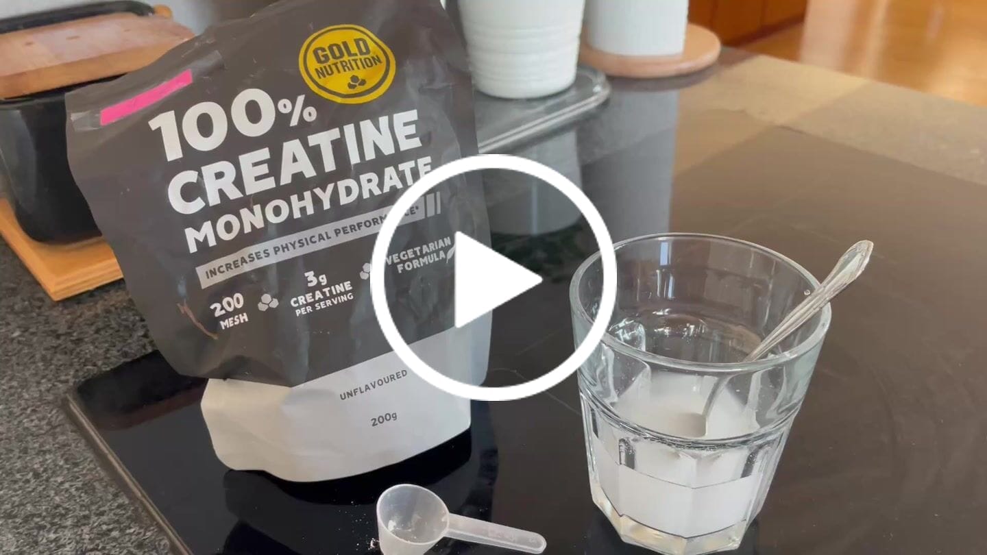 Customer video review of 100% Creatine Monohydrate