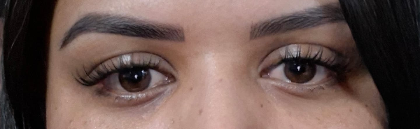 Customer photo review of 3 IN 1 Lash Bond & Seal (Black Bond)