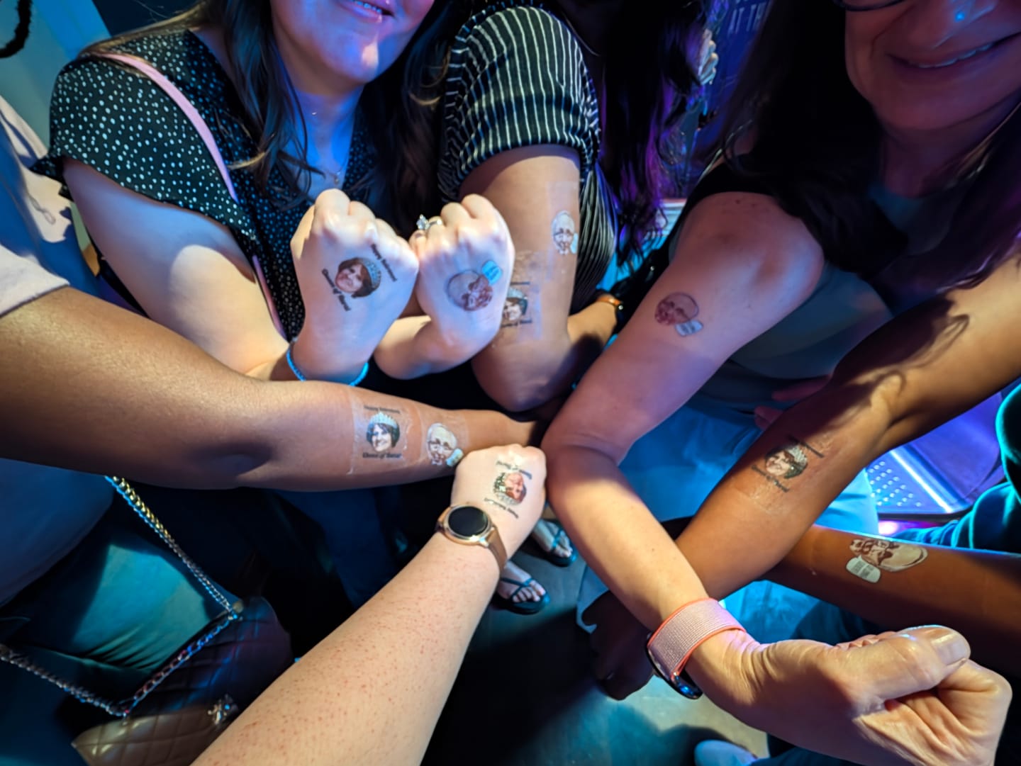 Customer photo review of So Long Suckers! Retirement Tattoo