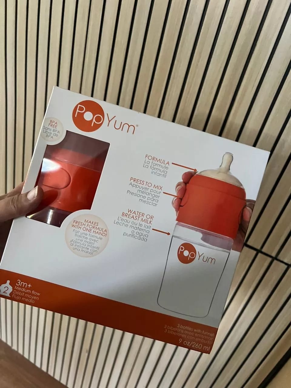 Customer photo review of PopYum Baby Bottle - 3pcs 9oz Bottle