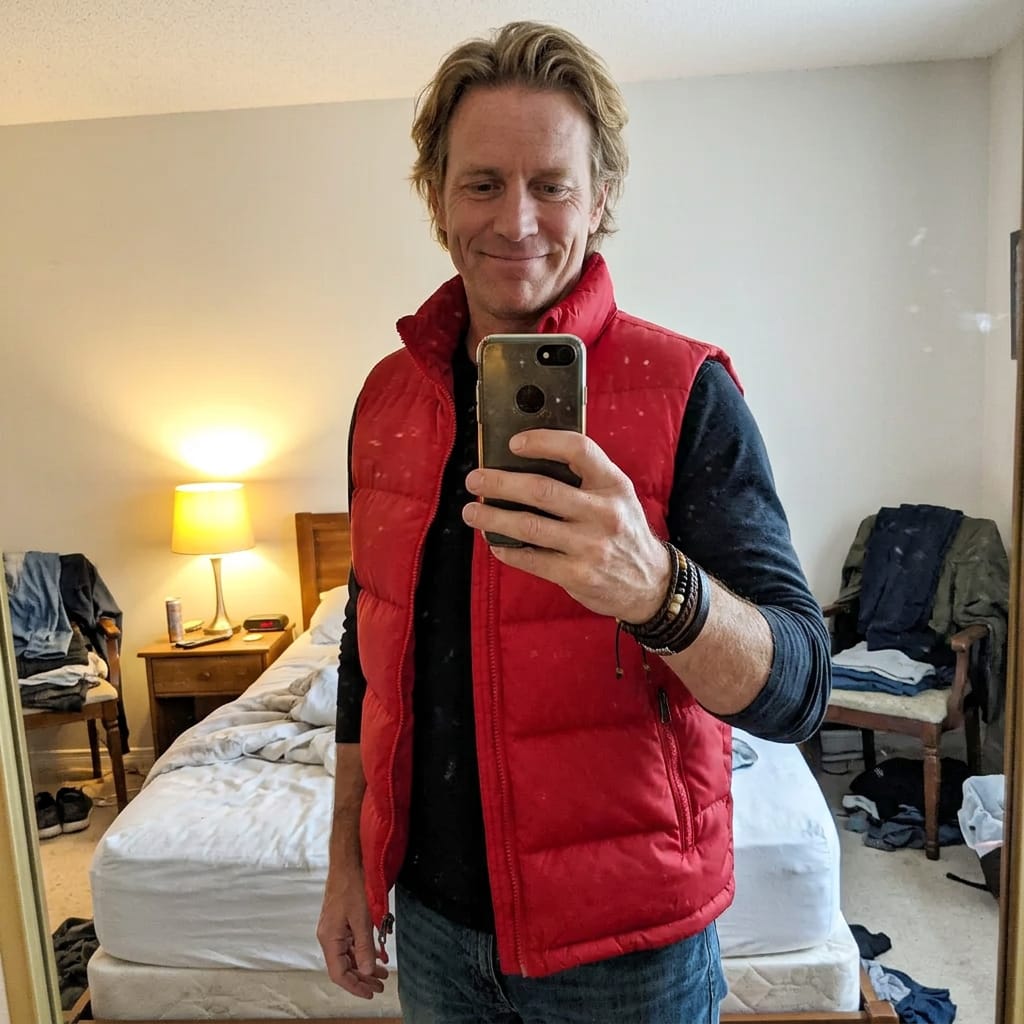 Customer photo review of Gefütterte Ärmellose Jacken Weste