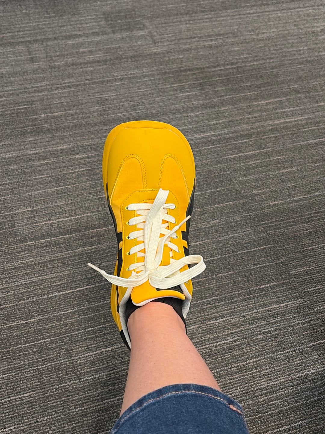 Customer photo review of Sedge - Wide Toe Sneakers