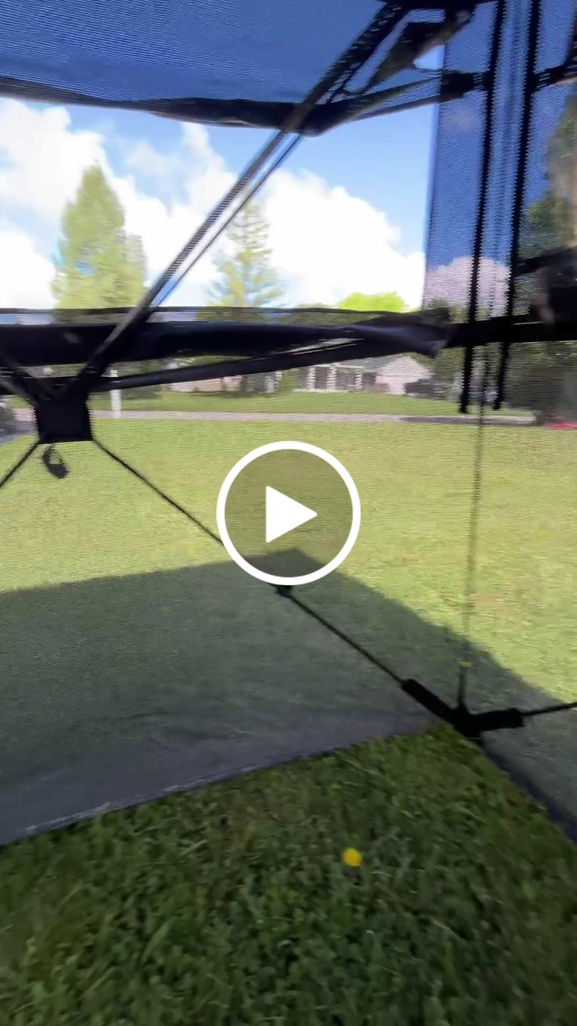 Customer video review of VisX/VisMax See Through Hunting Blind, Pop Up Ground Deer Blind