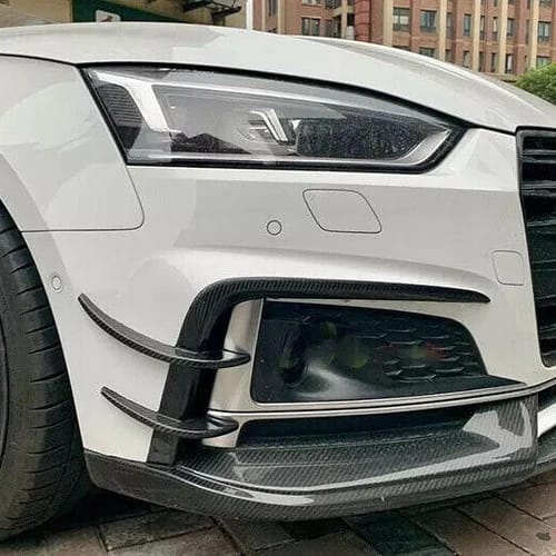 Customer photo review of Audi Carbon Fiber JSL Style Front Canards for B9 A5 / S5