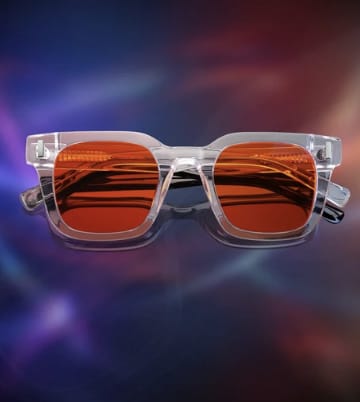 Customer photo review of The Aston Clear Blue Light blockers 2.0