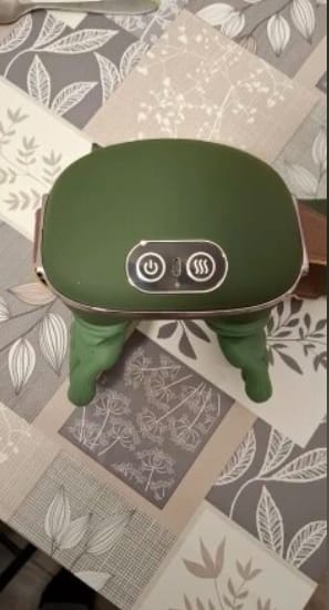 Customer photo review of Zavelix™ Dual-Use Red Light & Deep-Kneading Massager for People & Pets