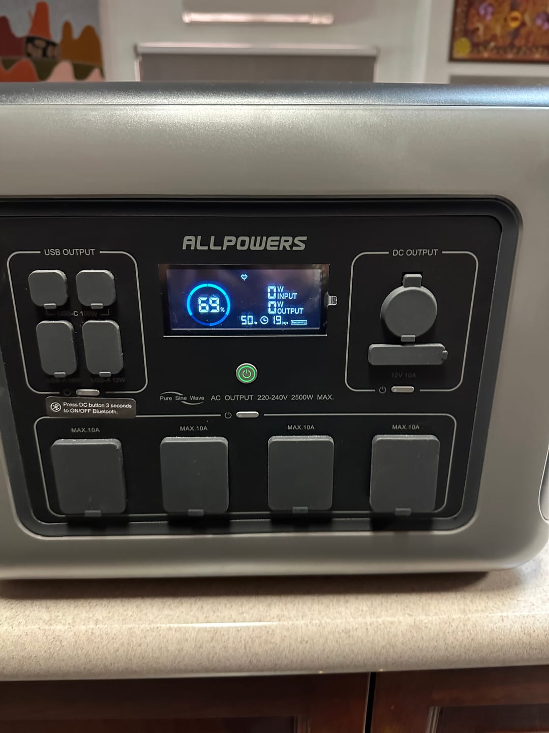 Customer photo review of ALLPOWERS R1500 LITE Portable Power Station 1600W 1056Wh