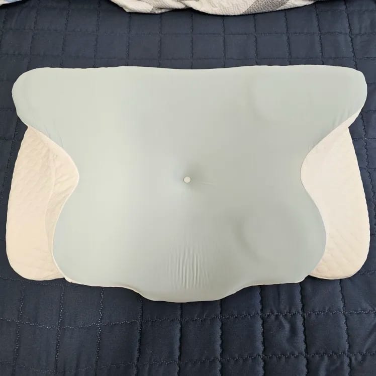 Customer photo review of ORVANE Butterfly™ – 5 Zone Neck & Shoulder Pain Relief Pillow