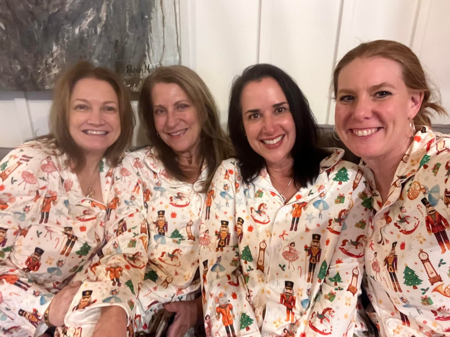 Customer photo review of Frog Satin Pajamas for Women – Long Sleeve Pajama Set
