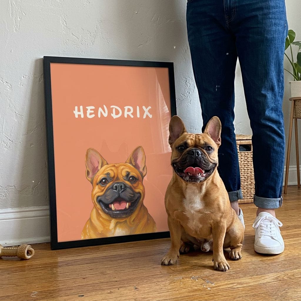 Customer photo review of Framed poster