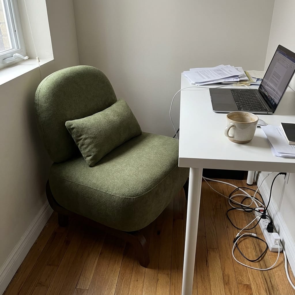 Customer photo review of MOSS Fauteuil