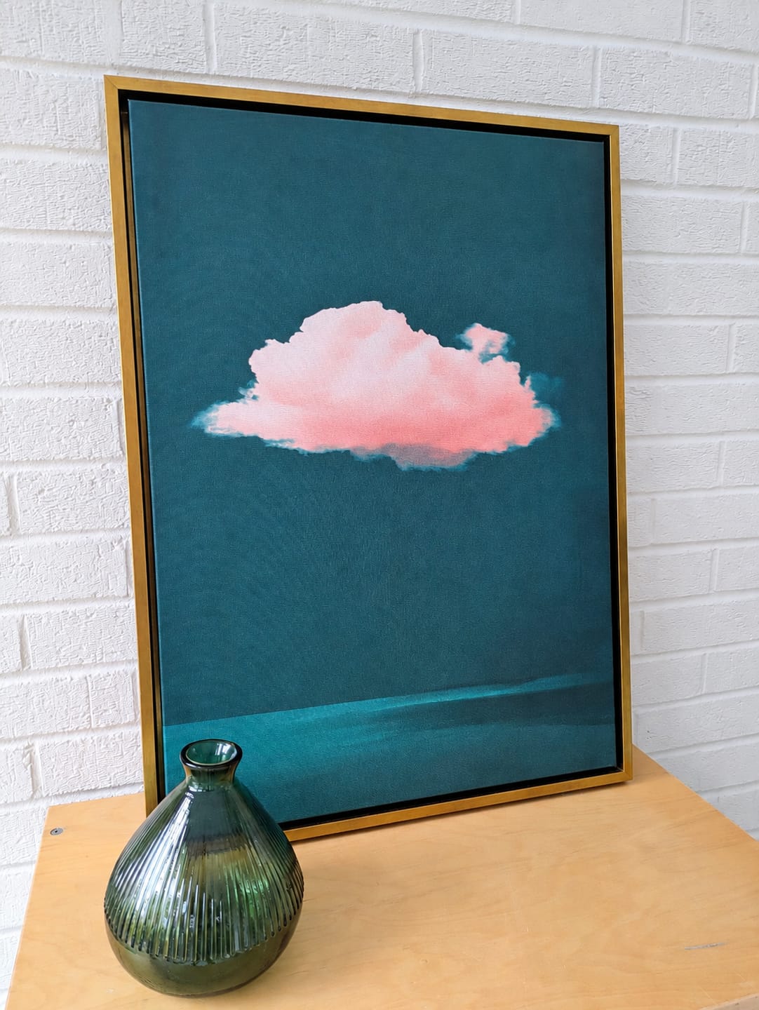 Customer photo review of Pink Cloud No2 Print