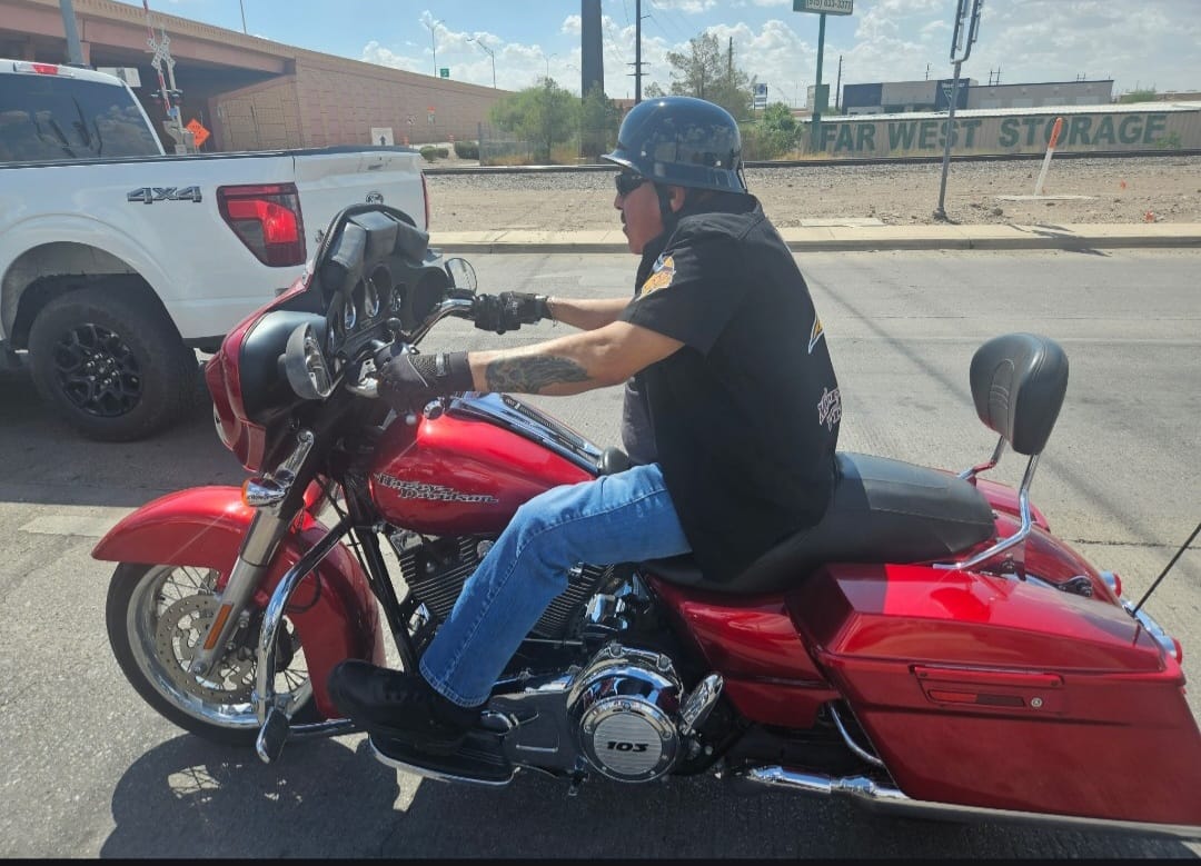 Customer photo review of Lightweight Mayan DOT Germanator Helmet / Gloss Black