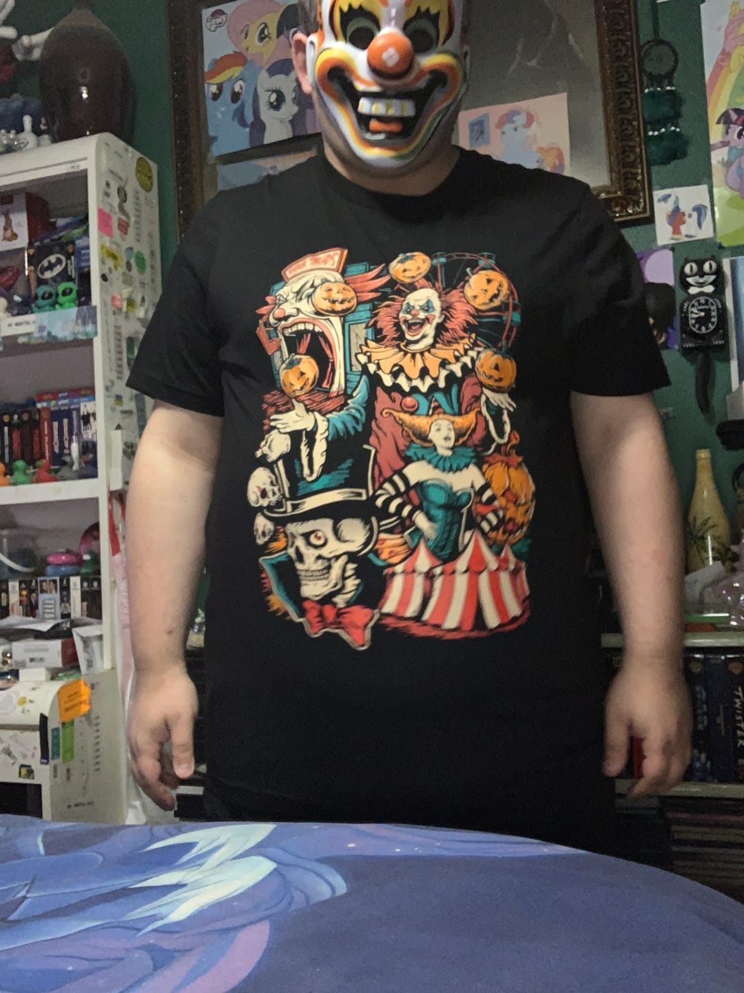 Customer photo review of Midnight Sideshow T-Shirt