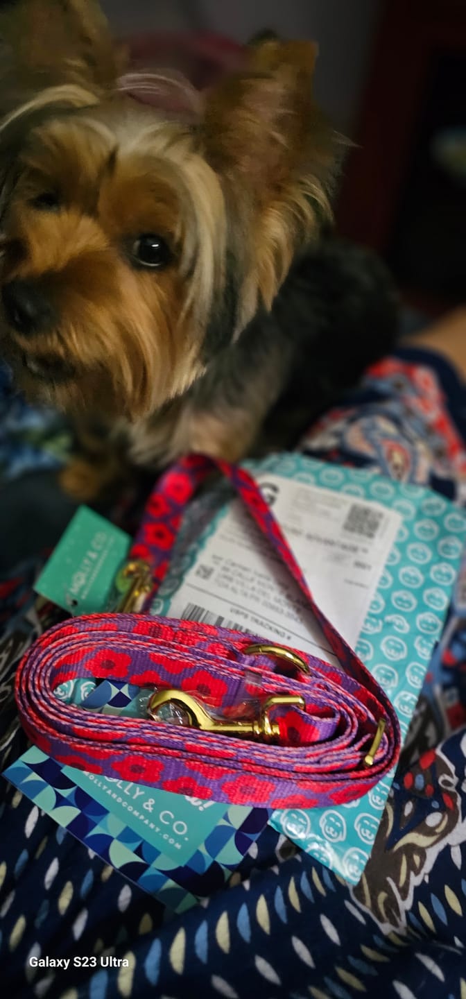 Customer photo review of Mon Chéri - Handsfree Dog Leash