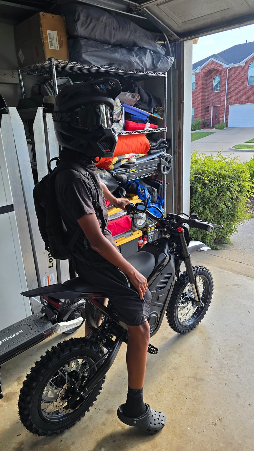 Customer photo review of Eskute® NOVA X 4000W Electric Dirt Bike