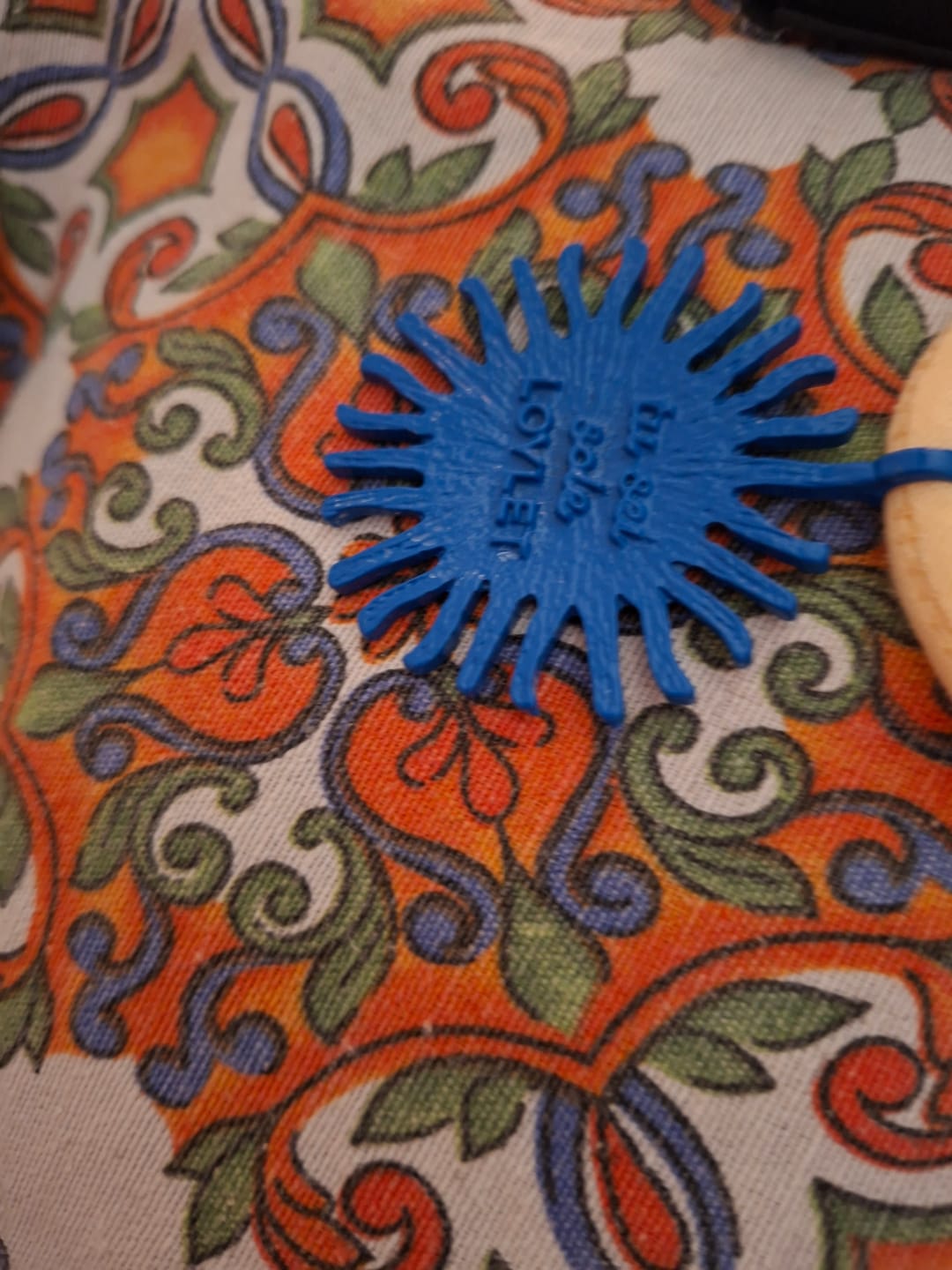 Customer photo review of CIONDOLO SOLE AZZURRO