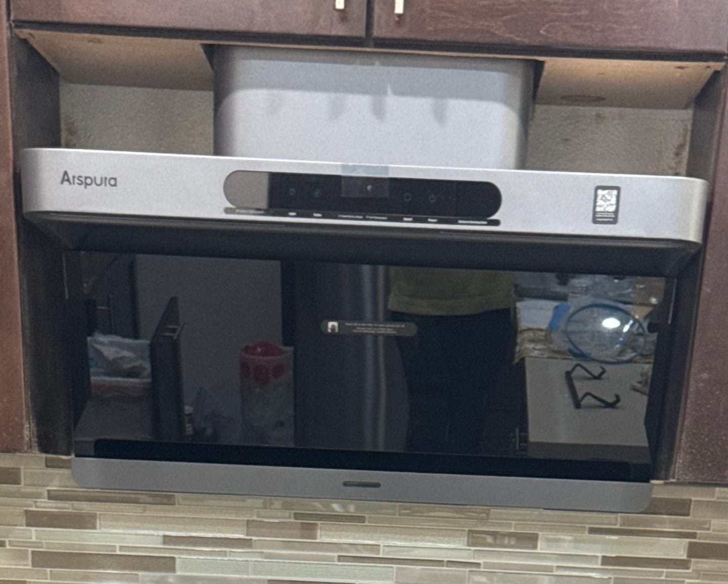 Customer photo review of Arspura 30'' F1 High-Velocity Range Hood