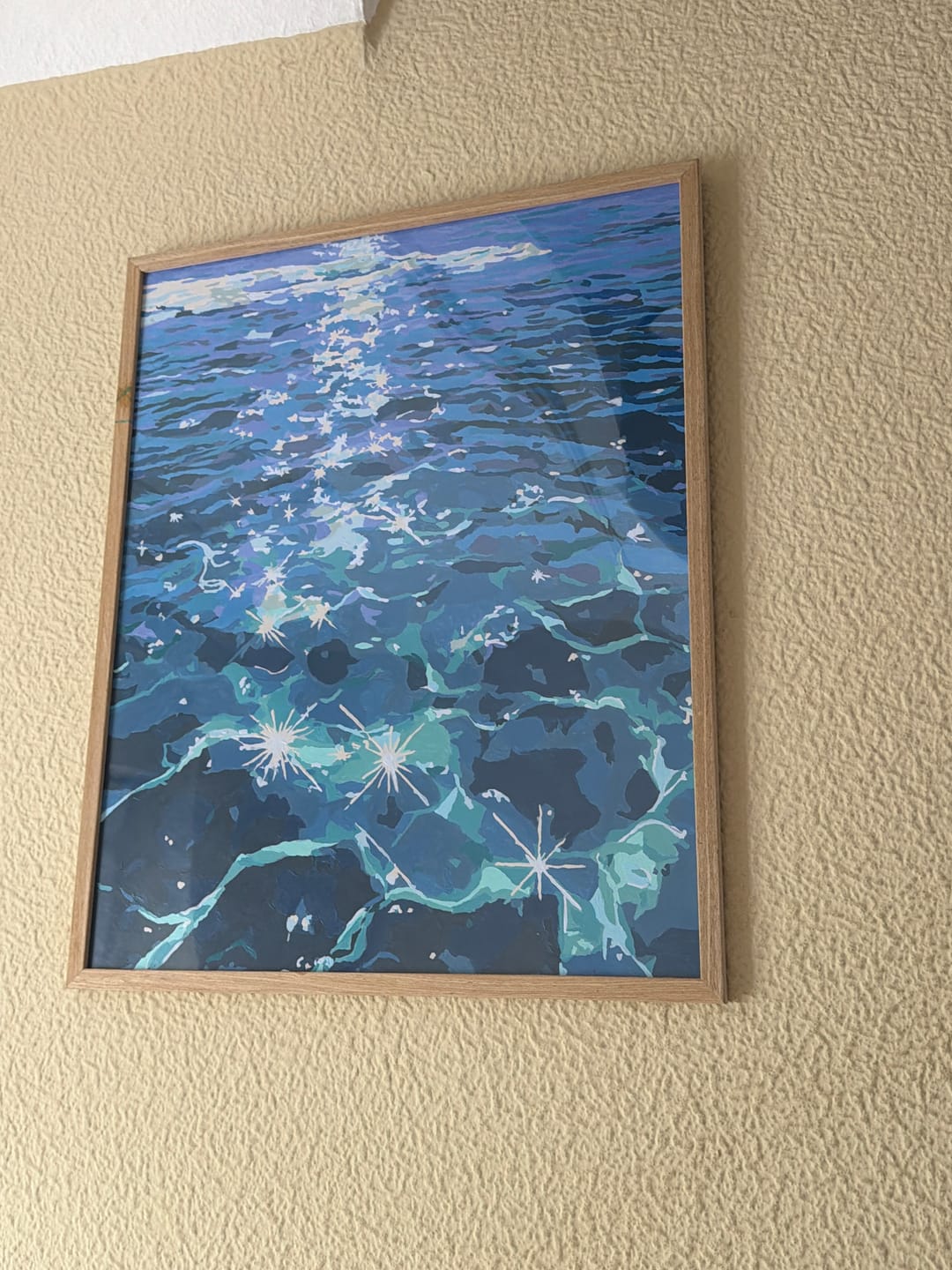 Customer photo review of Malen nach Zahlen - Offenes Wasser
