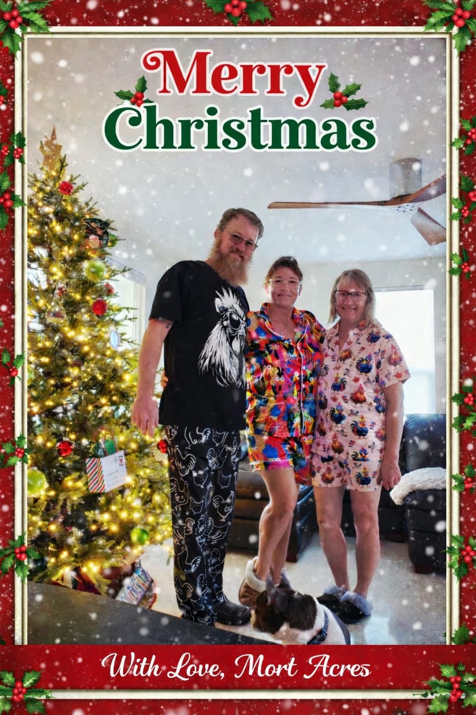 Customer photo review of Highland Cow & Cactus Women’s Satin Pajama Set – Short Sleeve & Shorts