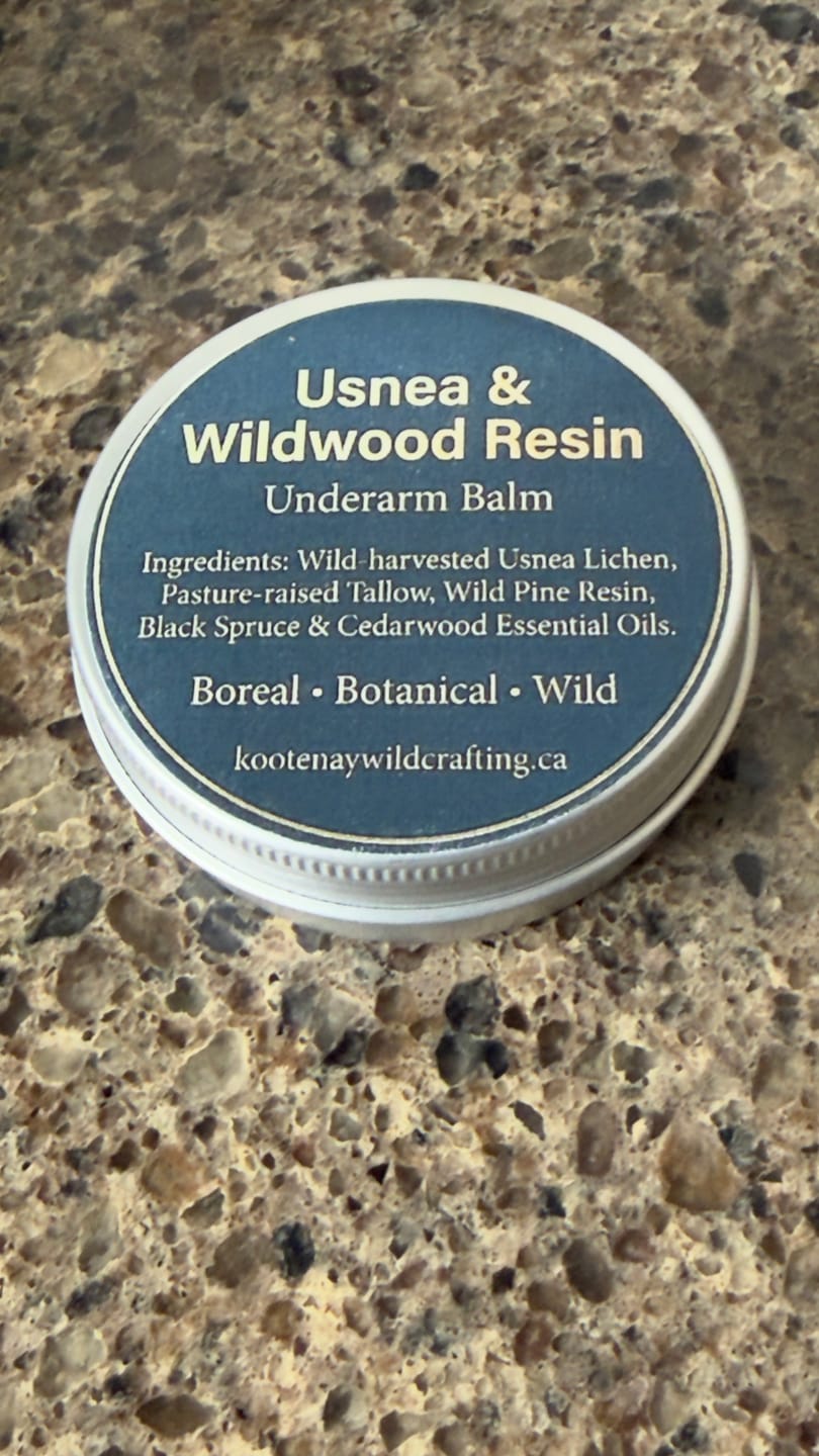 Customer photo review of Usnea & Wildwood Resin- Underarm Balm