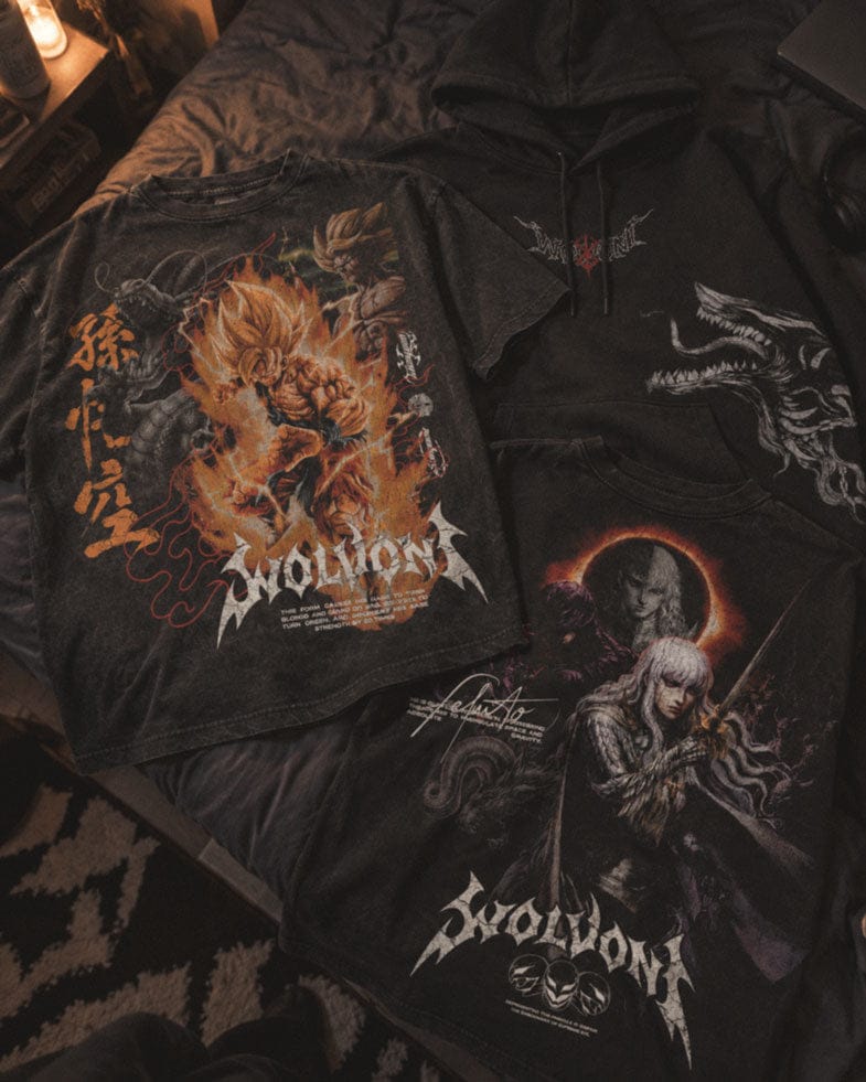 Customer photo review of Dragon Ball | Goku SSJ1 Oversized Heavyweight Washed Tee