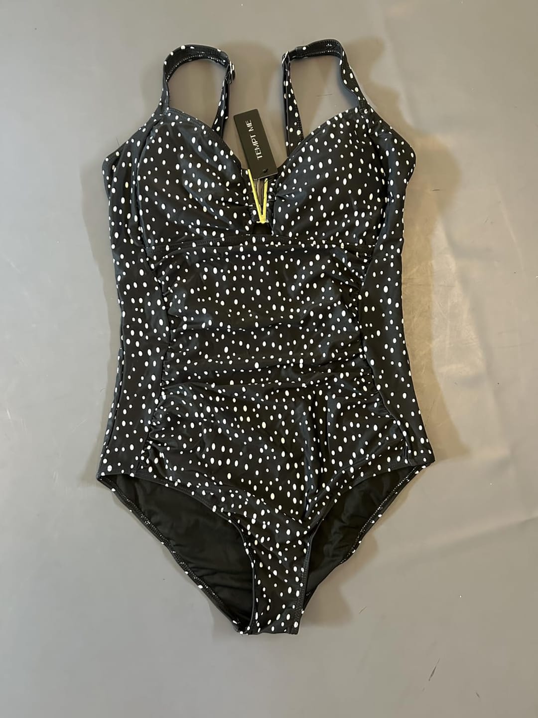 Customer photo review of Emoswim - Womens Bathing Suits Tummy Control one Piece Swimsuit V Neck Swimsuit Underwire Swimsuits Bikini Swim Suits
