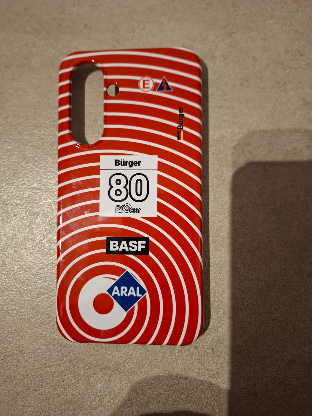 Customer photo review of BMW M1 Procar BASF 1980 Livery - Individuelle Premium Hülle für Samsung