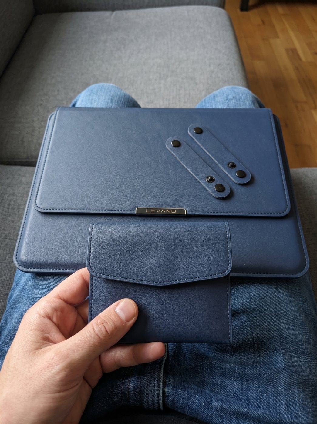 Customer photo review of Levano GoDesk 4-in-1 Workstation Set