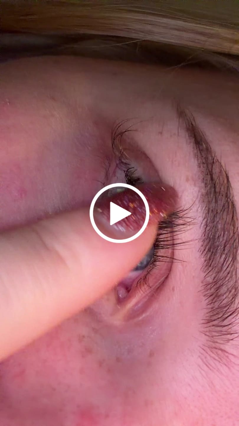 Customer video review of LASH GROWTH SERUM