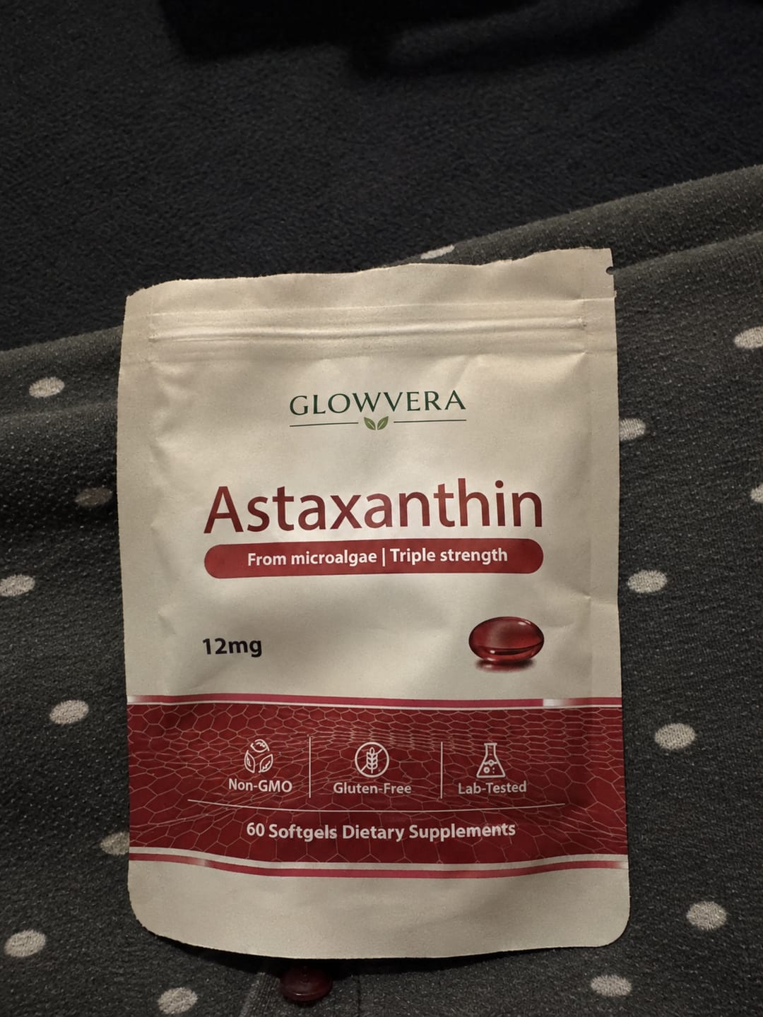 Customer photo review of Cápsulas Blandas de Astaxantina Rovina