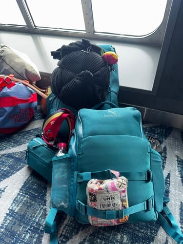 Customer photo review of The Underseat 15L
