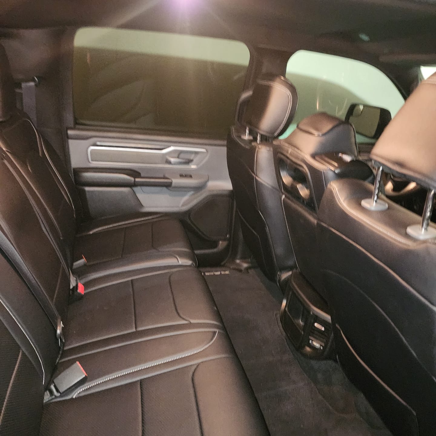 Customer photo review of 2019+ Dodge Ram 1500 TRX Leather Seat Covers