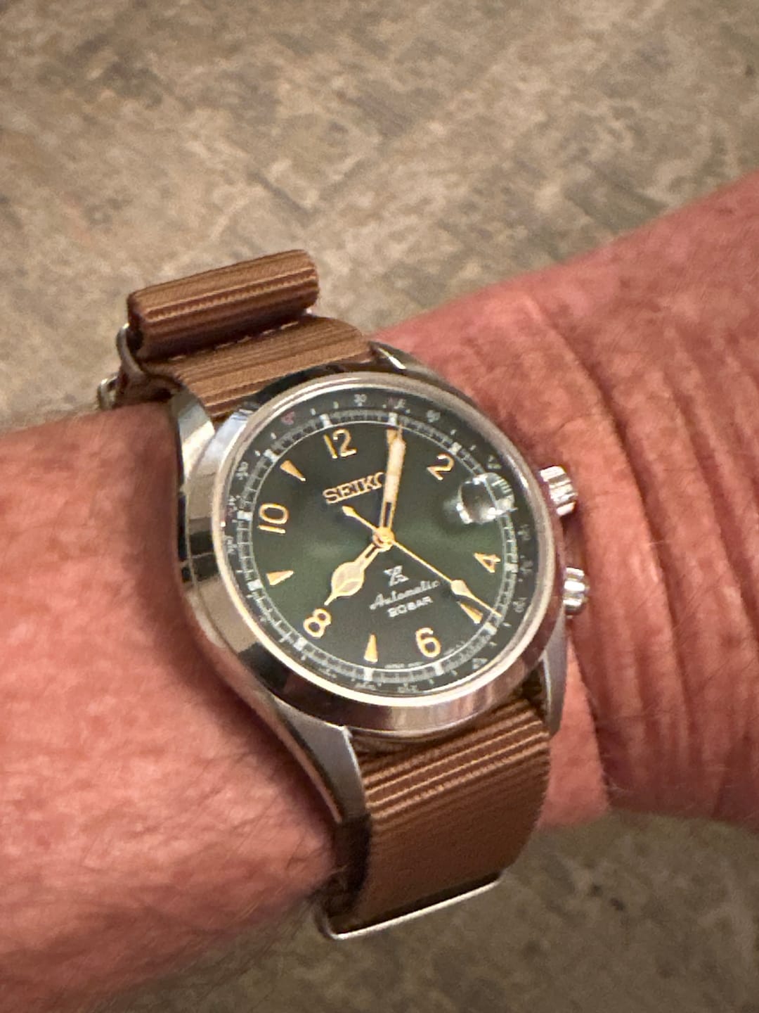 Customer photo review of Brown Nylon Single-Piece