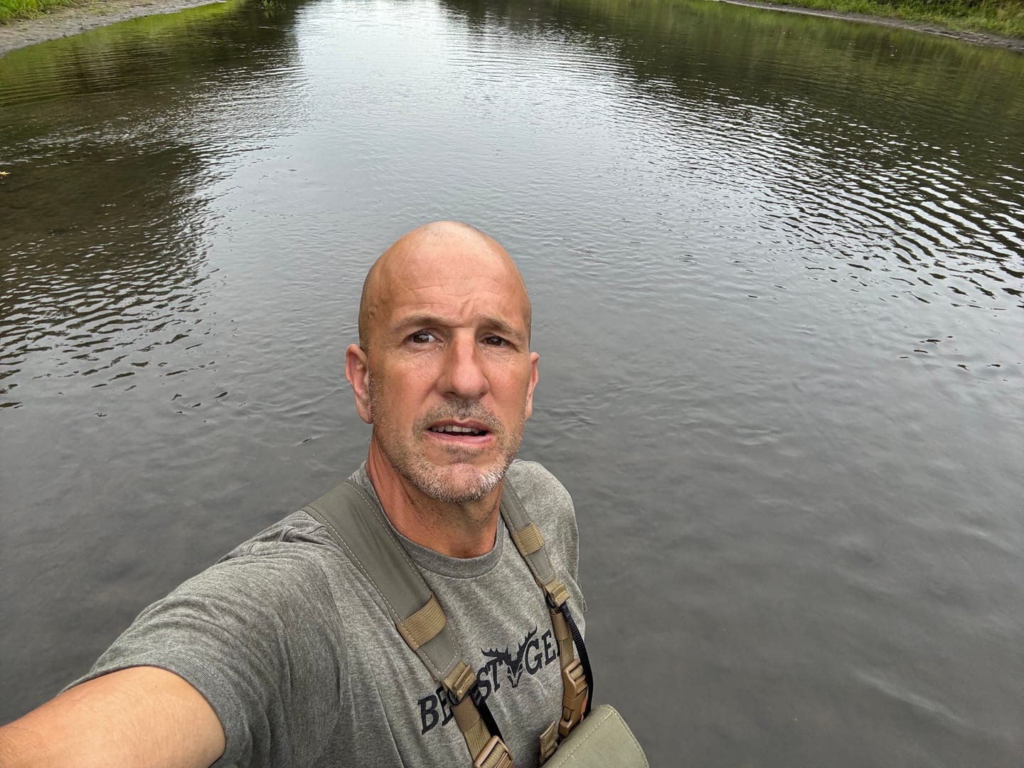 Customer photo review of MILITARY GREEN T-SHIRT