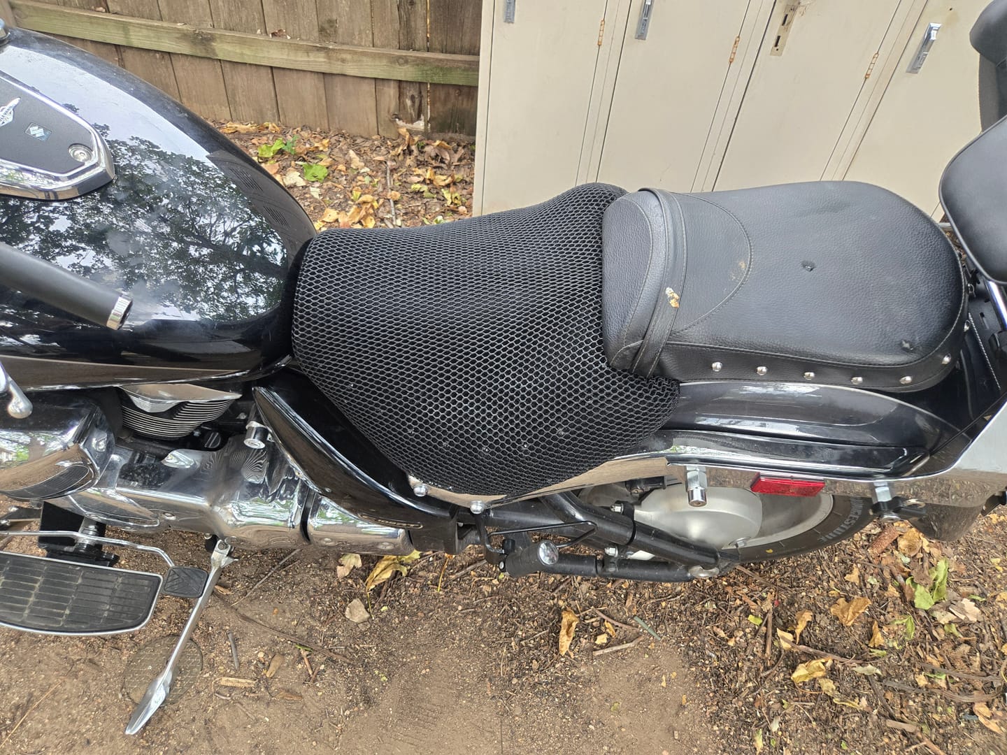 Customer photo review of Wind Rider Seat Cover