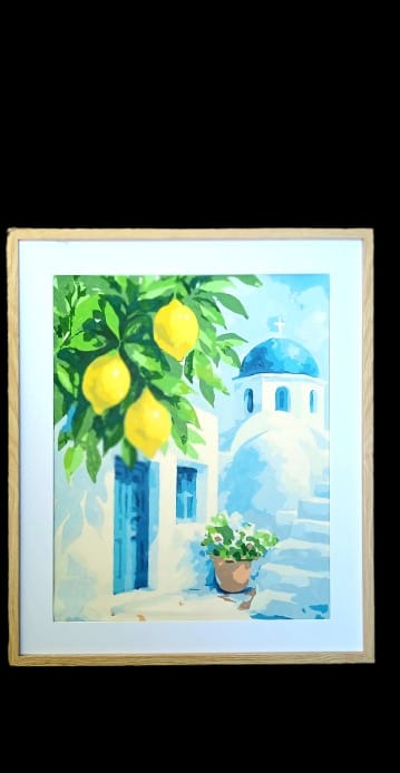 Customer photo review of Hide & Paint Marker – For Paint by Numbers