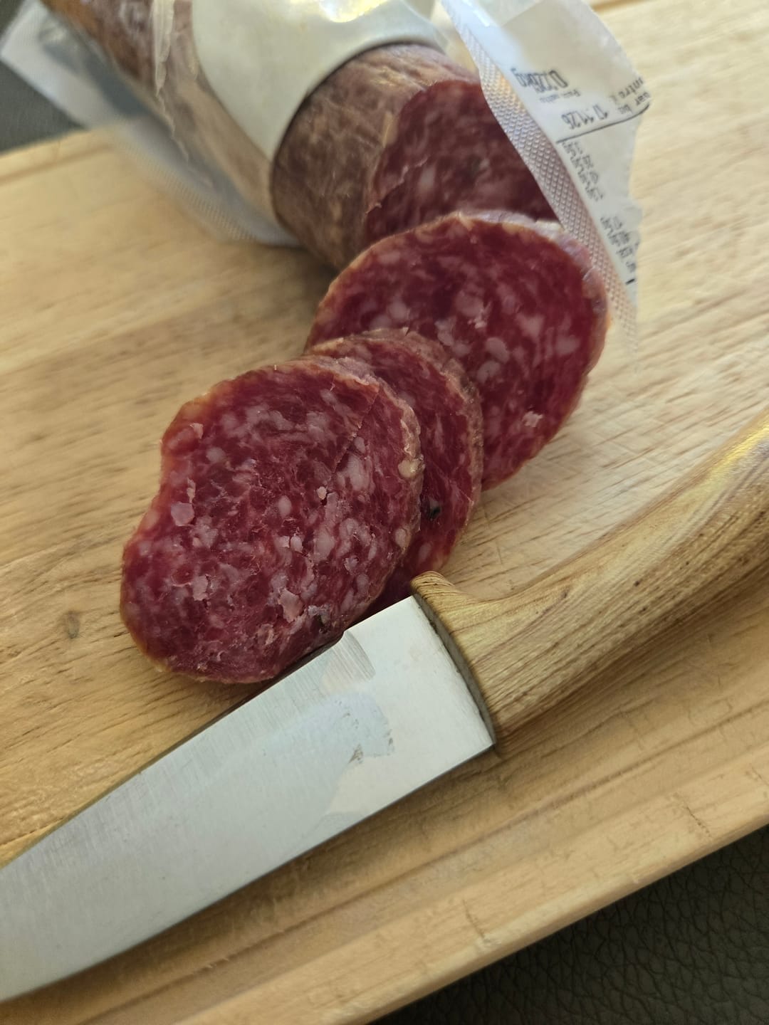Customer photo review of Wildschweinsalami