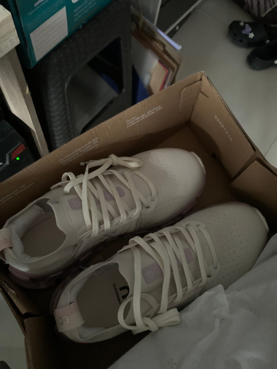 Customer photo review of Cloudswift 4 Pearl Mauve - CSM