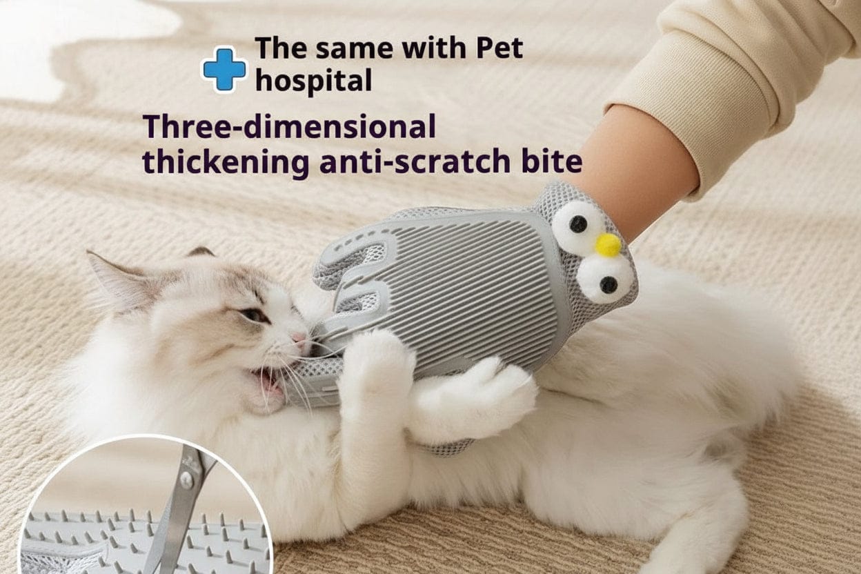 Customer photo review of De-Shedding Glove