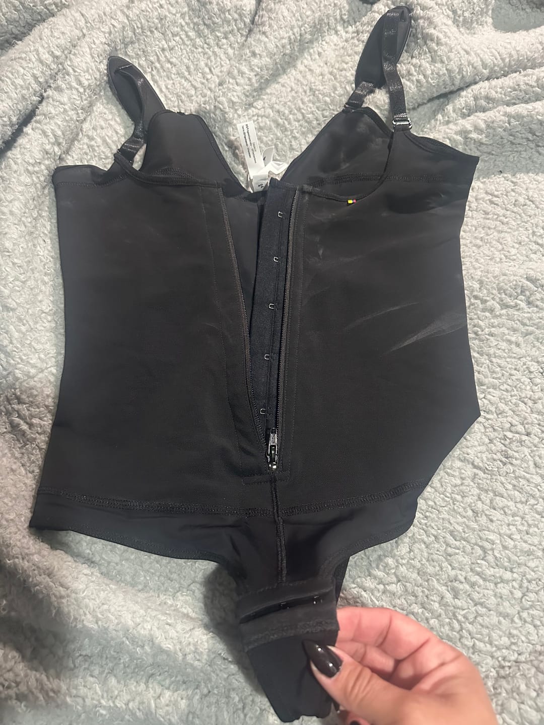 Customer photo review of Sculpting Bodysuit with Thong NS018
