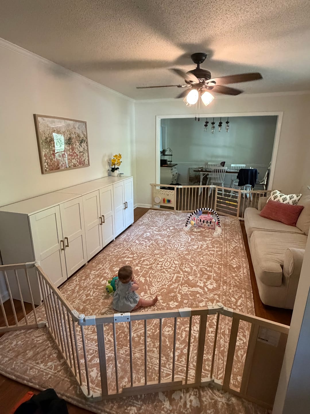 Customer photo review of Designer Relax Mat - 1.4" Thick Foam Base