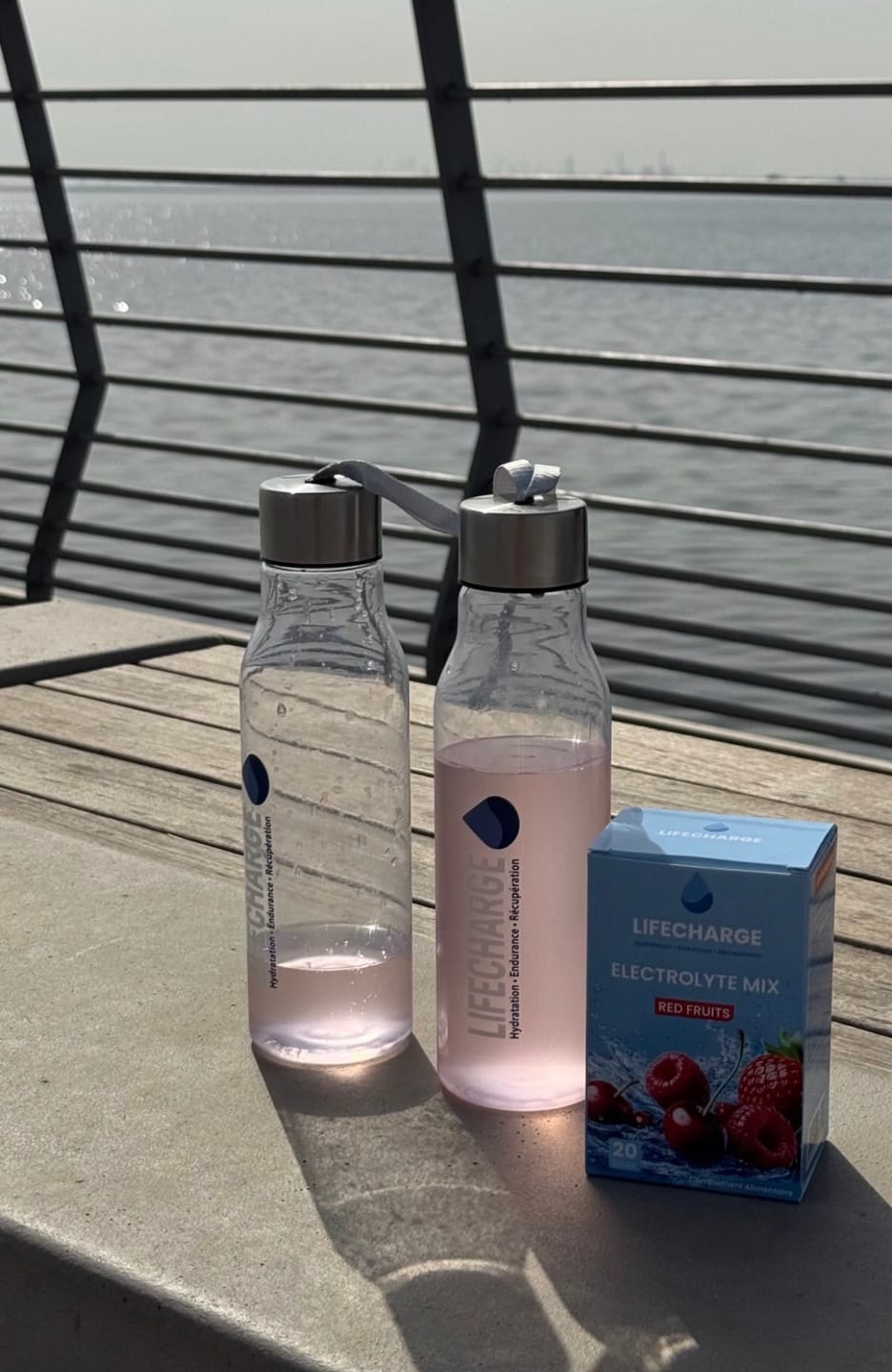 Customer photo review of Poudre d'Électrolytes LifeCharge